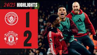 AMAD SEALS VICTORY AGAINST CITY 😮‍💨 | Man City 1-2 Man Utd