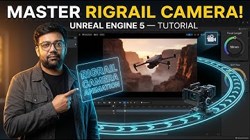 Leer RigRail-camera-animatie in Unreal Engine 5 – Stapsgewijze handleiding!