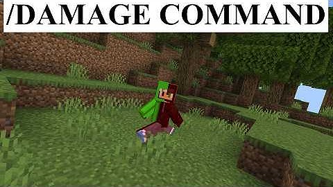 How To Use The /Damage Command In Minecraft Bedrock