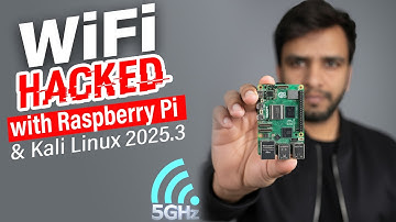 Kali Linux 2025.3 on Raspberry Pi 5 - Hack WiFi