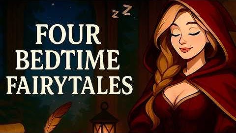 6 HOURS of Fairytales to Fall Asleep To: Red, Cinderella, Sleeping Beauty, Belle (Black Screen)