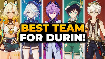 DURIN ALL BEST TEAM COMPOSITIONS (VERY BROKEN!) | Genshin Impact, Durin Genshin Impact, Genshin