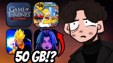 Probé los JUEGOS más PESADOS para CELULAR