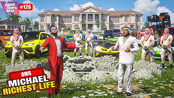MICHAEL BECAME A BILLIONAIRE | GTA 5 GAMEPLAY #126 #gta5