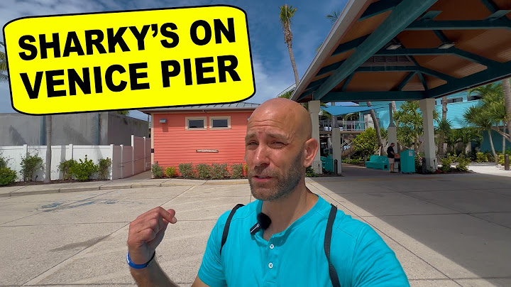 Full Tour Of Sharky's On The Pier! Venice, Florida
