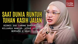 350 Cabang BANGKRUT, Suami Pergi, Hidup 'GEMBEL' dg 2 Anak, Bangkit Lewat Usaha Sambel