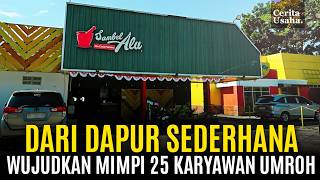 350 Cabang BANGKRUT, Suami Pergi, Hidup 'GEMBEL' dg 2 Anak, Bangkit Lewat Usaha Sambel