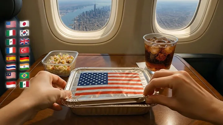 Which First Class Meal Would You Choose? ✈️ 15 Countries Satisfying Airplane ASMR
