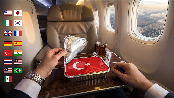 Which First Class Meal Would You Choose? ✈️ 15 Countries Satisfying Airplane ASMR