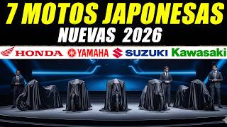 The legends are back: 7 Japanese motorcycles that will crush the competition in 2026.