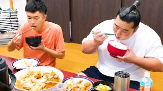Behind the Banzuke Reveal Day🎥💥 Melting Chicken Wings & Salt Chanko Hotpot😋