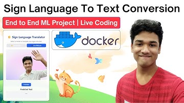 How I Built a 🤟 Sign Language to Text Translator 🔥 | Computer Vision +  Machine Learning Project