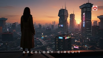Arcology Circuit | Cyberpunk Focus Music for Coding, Study & Productivity (3H)