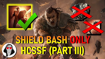 HCSSF with Shield Bash ONLY: Pt. 3 | Warrior Build Challenge Run | Path of Exile 2
