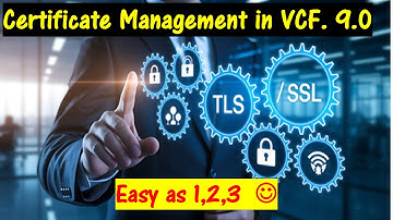 Certificate Management in VMware Cloud Foundation version 9.0.
