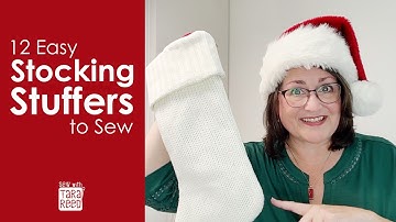 12 Easy Stocking Stuffers to Sew 🎄 | Full Sewing Tutorials for Christmas 2025