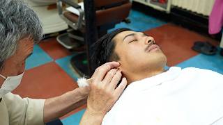 💈🇯🇵 Relax and enjoy a full haircut at Yamamoto Barber Shop, a long-established barbershop in Yoga