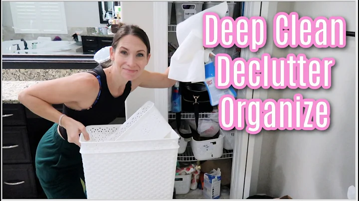 Realistic Deep Clean + Declutter + Organize 2025 | Bathroom, Closet & Bedroom Reset & Whole House!