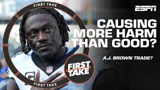 Cam Newton says winning has been the ONLY cure to 'MUZZLING' A.J. Brown 🤔 | First Take