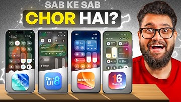 OriginOS 6 vs OxygenOS 16 vs One UI 8 vs iOS 26 - COPY CATS?🐱