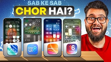 OriginOS 6 vs OxygenOS 16 vs One UI 8 vs iOS 26 - COPY CATS?🐱