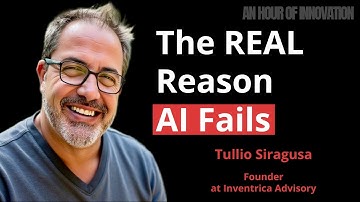 The Real Reason AI Projects Fail! And What Leaders Must Change | Tullio Siragusa