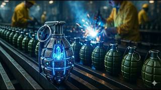 Inside the Grenade Factory: From Metal Cast to Battlefield Detonator | Doflamingo79 (Full Process)