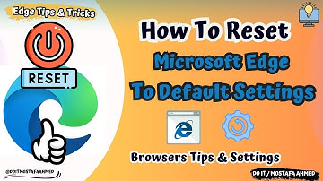 How to Reset Microsoft Edge to Default Settings | Quick & Safe Fixes 👍[ The Easy Way ]