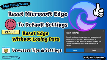 How to Reset Microsoft Edge to Default Settings | Quick & Safe Fixes 👍[ The Easy Way ]