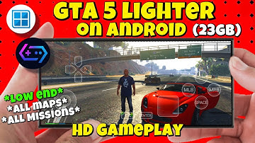 GTA 5 Lighter (23GB) On Android First Look | Full Map + Missions Gameplay HD