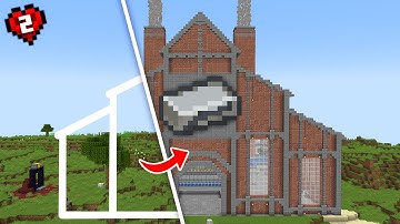I Built an IRON FACTORY in Minecraft