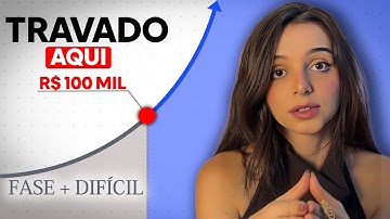 Travado nos investimentos? Por que a fase ATÉ os 100 mil é cruel