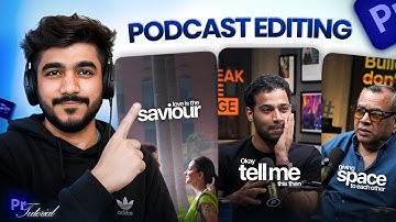 Viral Podcast Reel Editing in Premiere Pro | Minimal Text Animation Tutorial