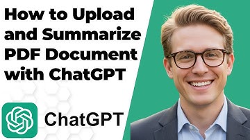 How to Upload and Summarize PDF Document with ChatGPT FREE (FULL GUIDE 2025)