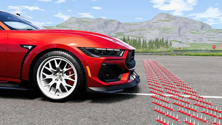 Massive Spike Strip Pileup Car Crashes #152 – BeamNG Drive | CrashBoomPunk