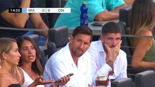 Messi did this for De Paul at his presentation for Inter Miami