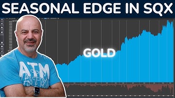 How to Build a Seasonal Edge in StrategyQuantX 🔧 (Gold Example 💡)