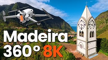 Fly Through Madeira 8K 360 Virtual Reality Video | Shot With Antigravity A1