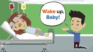 Please wake up from Coma, Mia | English Animated Story