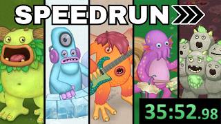 Speedrunning A Game That Takes YEARS To Beat! (My Singing Monsters Spedrun World Record)