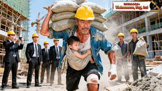 Disabled Father Carries 400 Cement Bags, Mocked by All, His Son Turns Out a Billionaire Tycoon