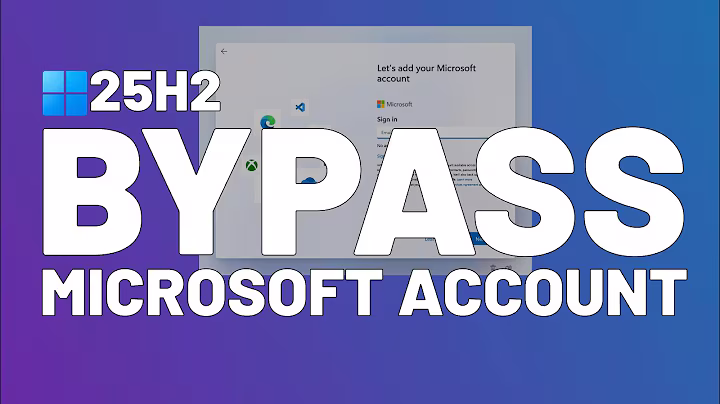 Windows 11 25H2: Microsoft Account Bypass – 6 Working Methods
