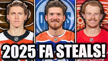 These NHL Free Agent Signings Look Like STEALS…