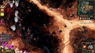 Command & Conquer™ Red Alert™ 3   Uprising 3V3 Soviets vs Hard Empire on Apocalypse Mountain.