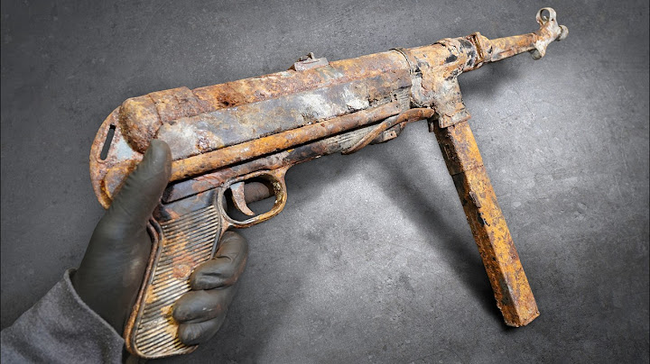 Restoring the Most Infamous Gun of WW2: MP40