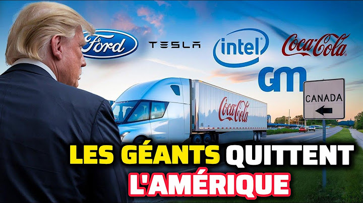 They're leaving America - 10 American giants have just set up shop in Canada in 2025