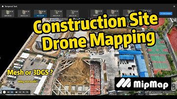 Construction Site Monitoring via Drone Mapping