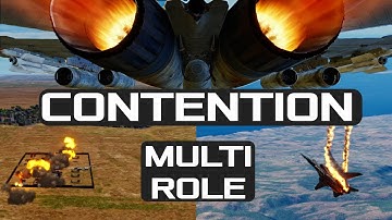 MIG-29A FULCRUM on CONTENTION SARH | DCS | 4K