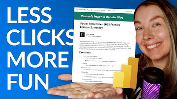 3 Power BI Features That Will Save You Time (October 2025 Update)