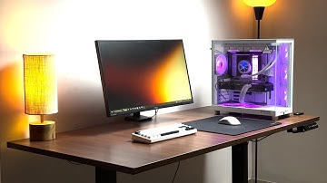 Clean Gaming Setup - ErgoYou Height Adjustable Desk